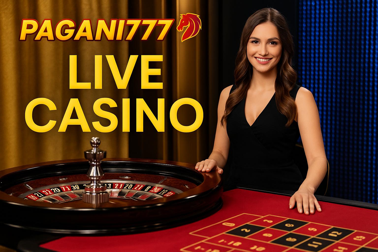 O PAGANI777 Live Casino lança promoções regularmente