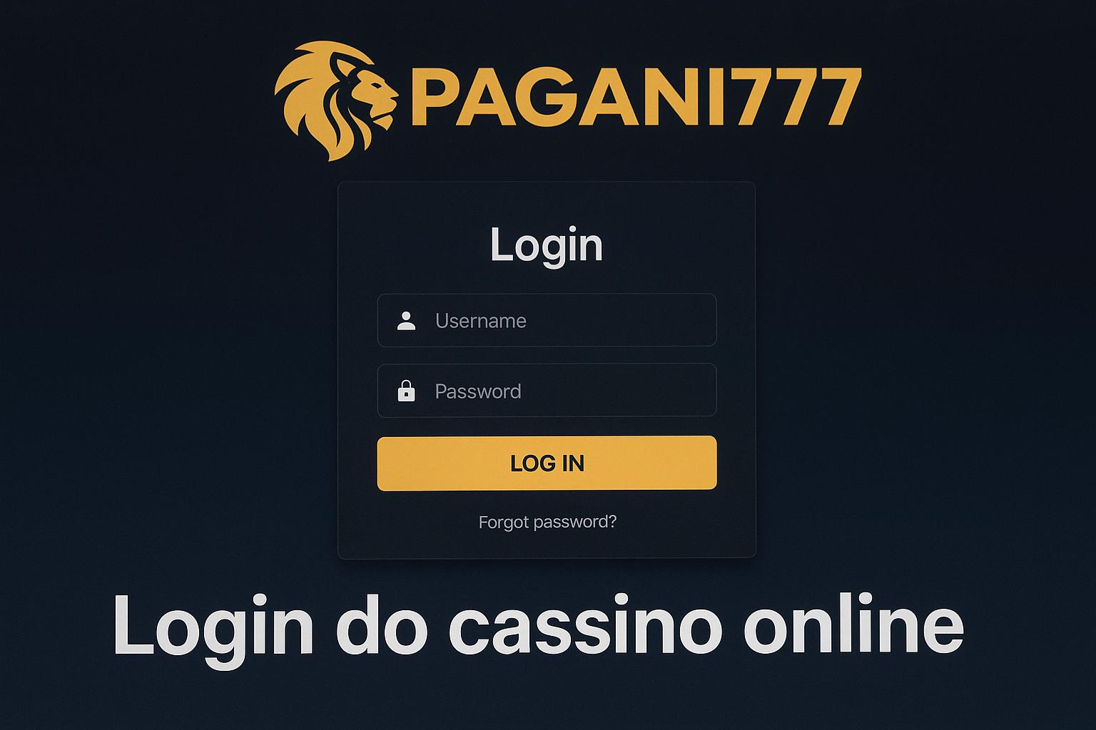 Registro na PAGANI777 Garante Acesso a uma Vasta Seleção de jogo