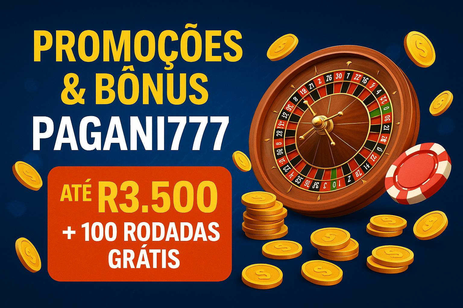 Criar uma nova Conta no plataforma PAGANI777